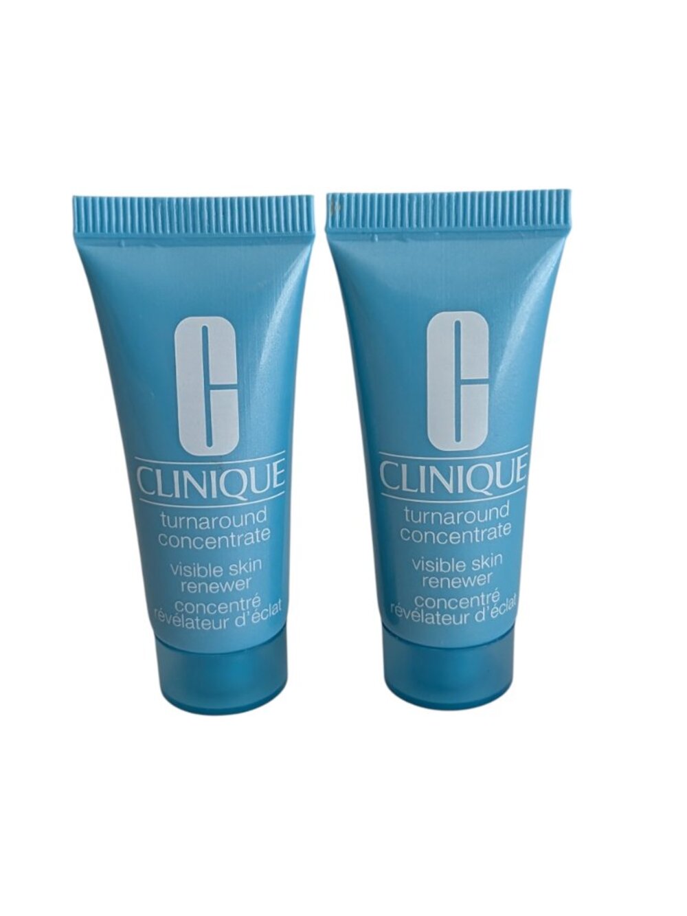 Clinique Turnaround Concentrate Visible Skin Renewer 0.5oz /15ml Lot of 2 NOS
